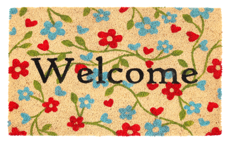 Felpudo de coco personalizado BRAZIL